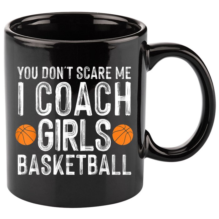 Funny Basketball Coaching Men Women Team Trainer Instructor 11oz C Handle Ceramic Mug