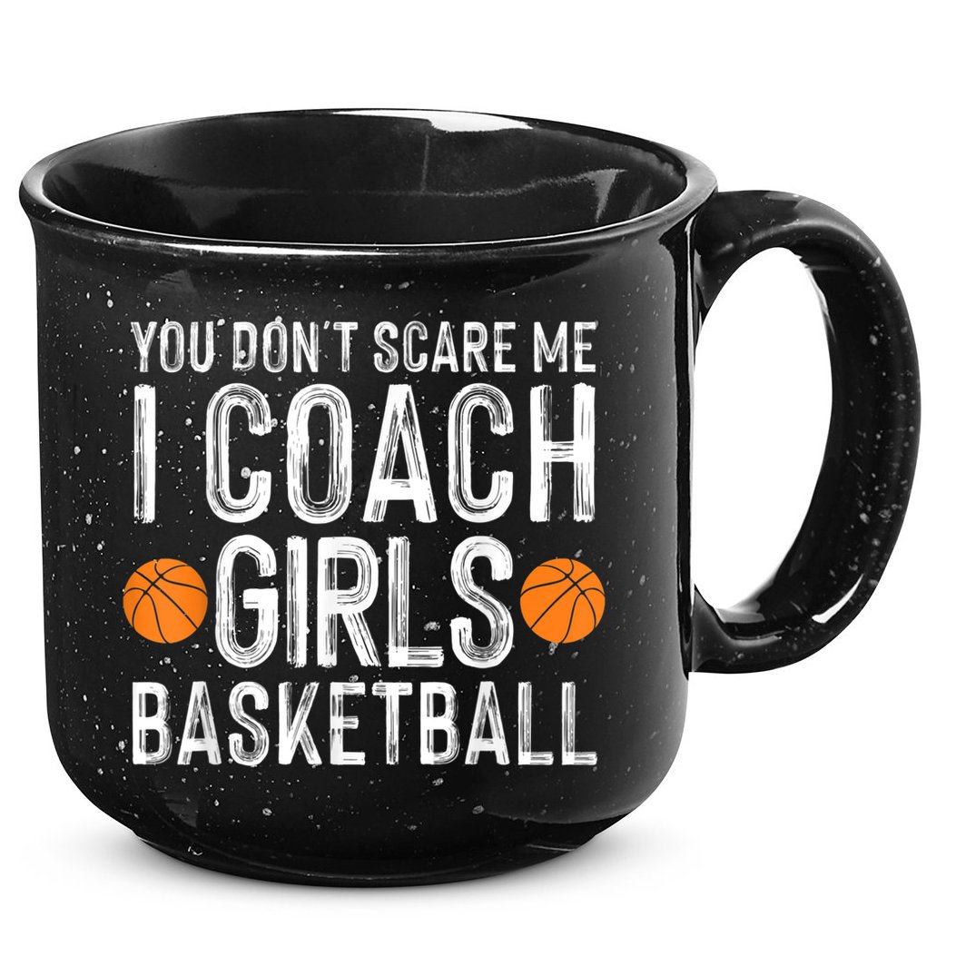 Funny Basketball Coaching Men Women Team Trainer Instructor 15oz Campfire Ceramic Mug