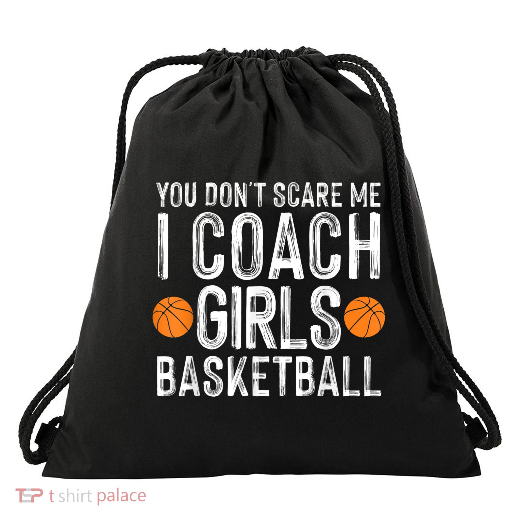 Funny Basketball Coaching Men Women Team Trainer Instructor Drawstring Bag