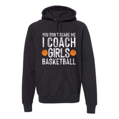 Funny Basketball Coaching Men Women Team Trainer Instructor Premium Hoodie