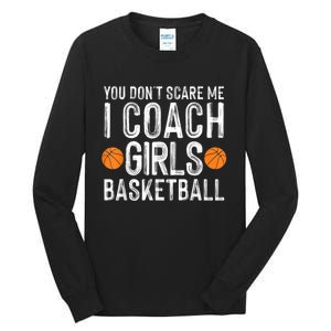 Funny Basketball Coaching Men Women Team Trainer Instructor Tall Long Sleeve T-Shirt