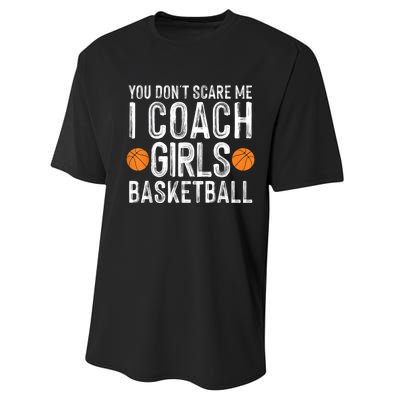 Funny Basketball Coaching Men Women Team Trainer Instructor Performance Sprint T-Shirt