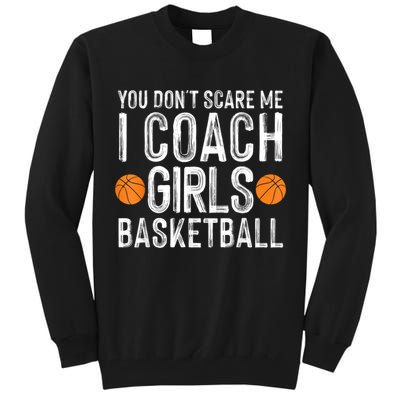 Funny Basketball Coaching Men Women Team Trainer Instructor Tall Sweatshirt