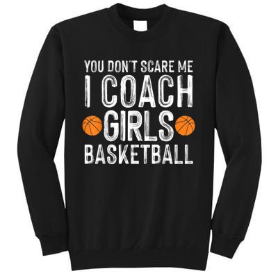 Funny Basketball Coaching Men Women Team Trainer Instructor Tall Sweatshirt