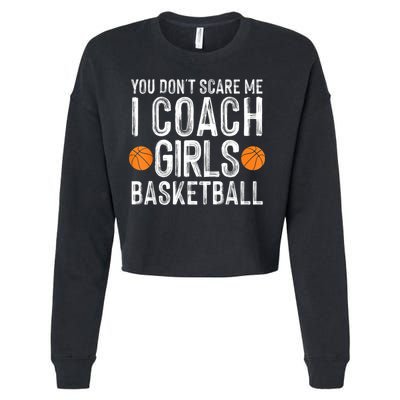 Funny Basketball Coaching Men Women Team Trainer Instructor Cropped Pullover Crew