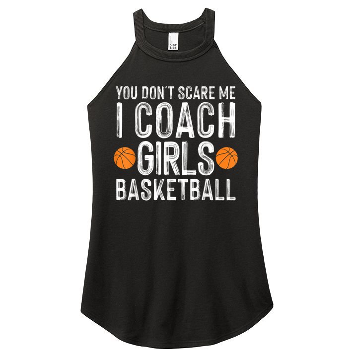 Funny Basketball Coaching Men Women Team Trainer Instructor Women's Perfect Tri Rocker Tank