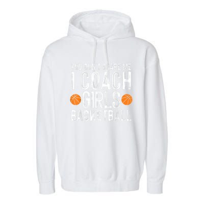 Funny Basketball Coaching Men Women Team Trainer Instructor Garment-Dyed Fleece Hoodie