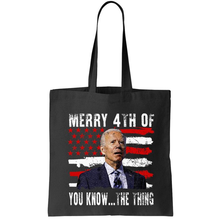Funny Biden Confused Merry Happy 4th Of You Know...The Thing Bag