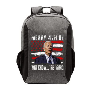 Funny Biden Confused Merry Happy 4th Of You Know...The Thing Vector Backpack