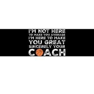 Funny Basketball Coach Basketball Coaching Bumper Sticker