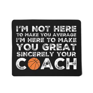 Funny Basketball Coach Basketball Coaching Mousepad