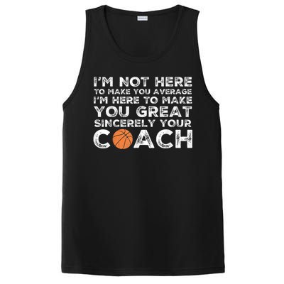 Funny Basketball Coach Basketball Coaching PosiCharge Competitor Tank