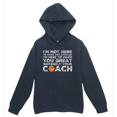 Funny Basketball Coach Basketball Coaching Urban Pullover Hoodie