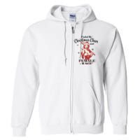 Fueled By Christmas Cheer And Female Rage Funny Liberal Full Zip Hoodie