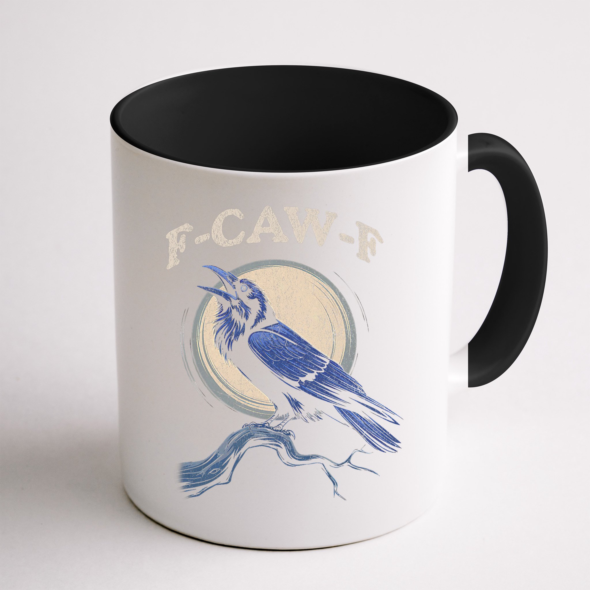 Funny Black Crow F-Caw-F Crow Lover  Mug