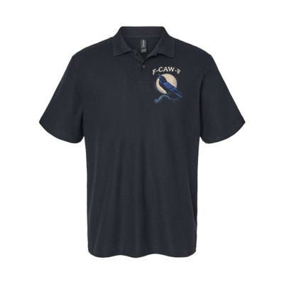 Funny Black Crow F-Caw-F Crow Lover  Polo