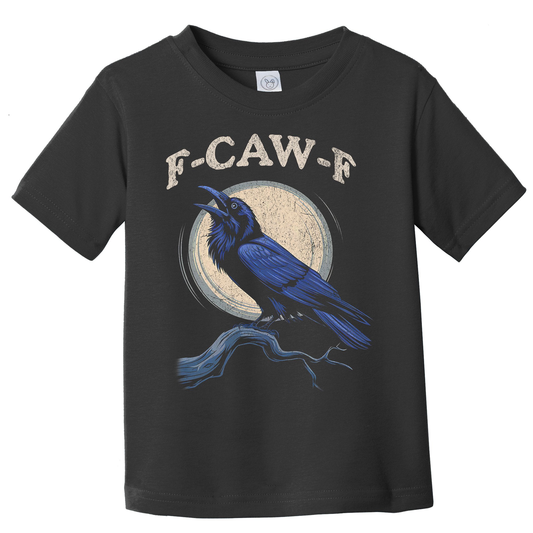 Funny Black Crow F-Caw-F Crow Lover  Toddler T-Shirt