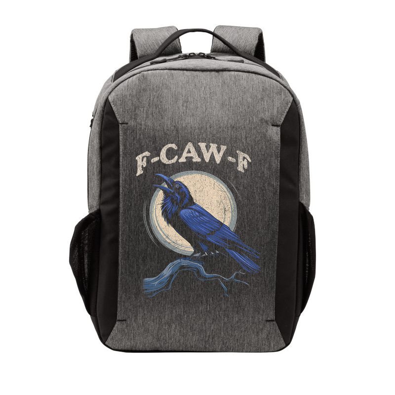 Funny Black Crow F-Caw-F Crow Lover  Vector Backpack