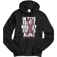 Funny Breast Cancer For Family Pink Breast Cancer Awareness Tie Dye Hoodie