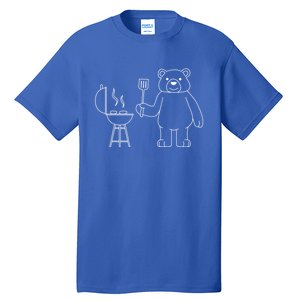 Funny Bear Camping Nature Wildlife Forest Gift Tall T-Shirt