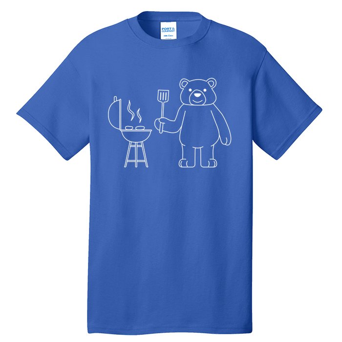 Funny Bear Camping Nature Wildlife Forest Gift Tall T-Shirt