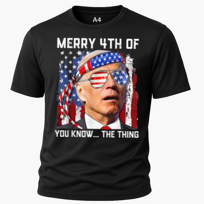 Funny Biden Confused Merry Happy 4th of You Know...The Thing Performance Shirt