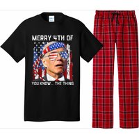 Funny Biden Confused Merry Happy 4th of You Know...The Thing Pajama Set