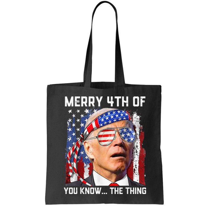 Funny Biden Confused Merry Happy 4th of You Know...The Thing Bag
