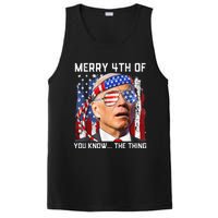 Funny Biden Confused Merry Happy 4th of You Know...The Thing PosiCharge Competitor Tank