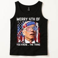 Funny Biden Confused Merry Happy 4th of You Know...The Thing Tank Top