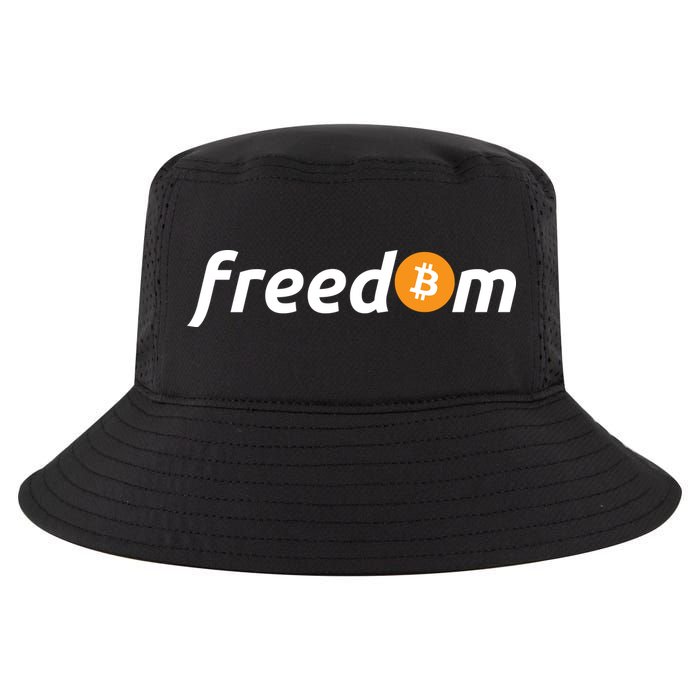 Freedom Bitcoin Crypto Cool Comfort Performance Bucket Hat