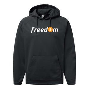 Freedom Bitcoin Crypto Performance Fleece Hoodie