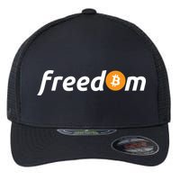 Freedom Bitcoin Crypto Flexfit Unipanel Trucker Cap