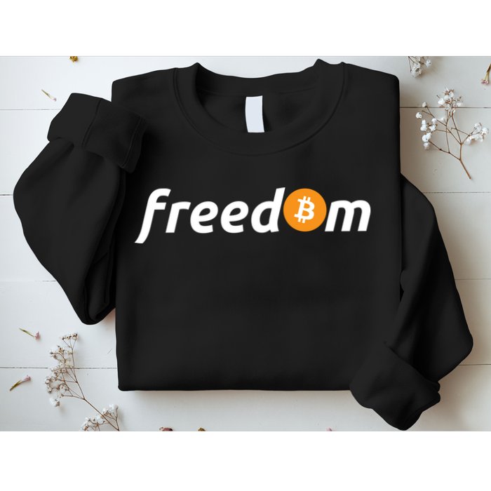 Freedom Bitcoin Crypto Sweatshirt