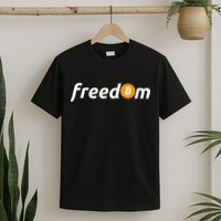 Freedom Bitcoin Crypto T-Shirt