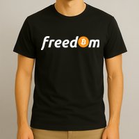 Freedom Bitcoin Crypto T-Shirt