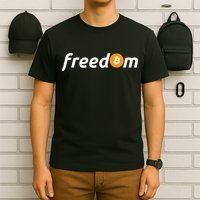 Freedom Bitcoin Crypto T-Shirt