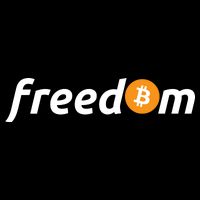 Freedom Bitcoin Crypto 7-Panel Snapback Hat