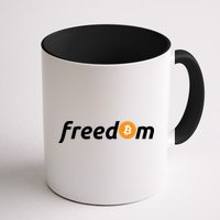 Freedom Bitcoin Crypto Mug