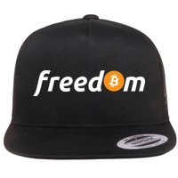 Freedom Bitcoin Crypto Flatbill Hat