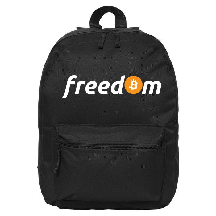 Freedom Bitcoin Crypto 16 in Basic Backpack