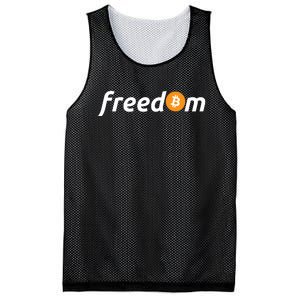 Freedom Bitcoin Crypto Mesh Reversible Basketball Jersey Tank