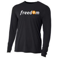 Freedom Bitcoin Crypto Cooling Performance Long Sleeve Crew