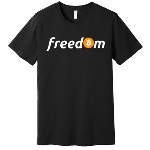 Freedom Bitcoin Crypto Premium T-Shirt