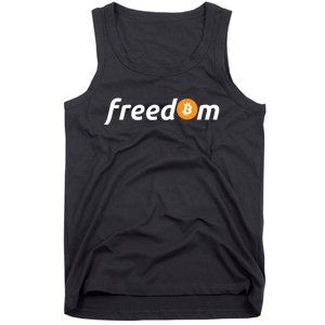 Freedom Bitcoin Crypto Tank Top