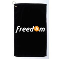 Freedom Bitcoin Crypto Golf Towel
