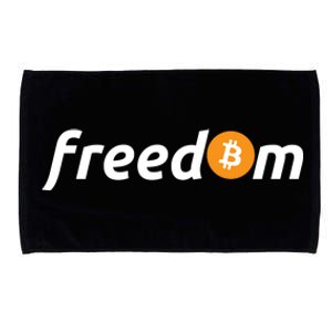 Freedom Bitcoin Crypto Microfiber Hand Towel