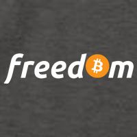 Freedom Bitcoin Crypto Vector Backpack