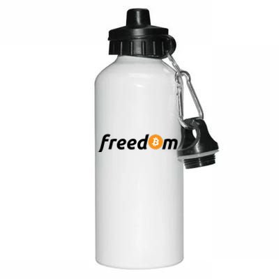 Freedom Bitcoin Crypto Aluminum Water Bottle