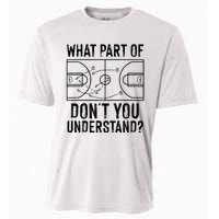 Funny Basketball Coach Design Men Women Ball Game Trainers Cooling Performance Crew T-Shirt